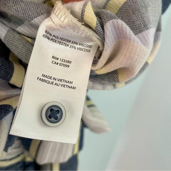 Travis Mathew LUCKY LOO TWILL TIE WAIST ROMPER navy size medium - Picture 11 of 16